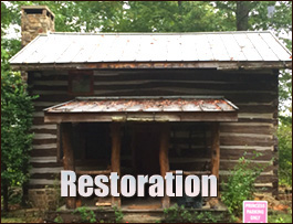 Historic Log Cabin Restoration  Jackson, Ohio